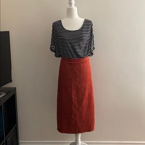 Suede skirts